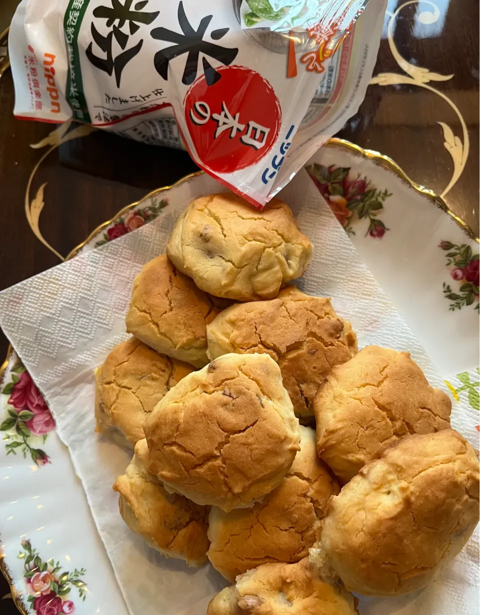 米粉でくるみのザグザグスコーン♡|chokoさん