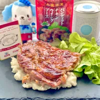 本場香港🇭🇰鶏もも肉の山賊焼き(∩´∀`∩)💕|sucreroomさん