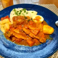 手羽中カレー🍛