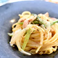 塩辛パスタ|dra-kichiさん