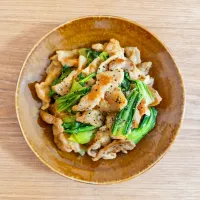 豚肉と青梗菜の中華炒め🍚🥢