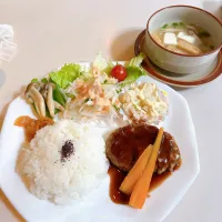 ハンバーグランチ|ちゃみこさん