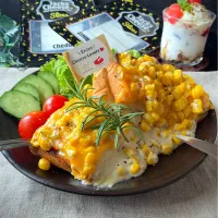 クロックムッシュ風トースト|スイーツポテトさん