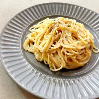 トリュフ香るカチョエペペ| かわうそcookingさん
