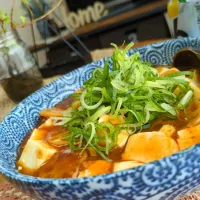 麻婆れんこん豆腐|まりおさん