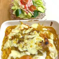 ハンバーグカレードリア献立| besさん